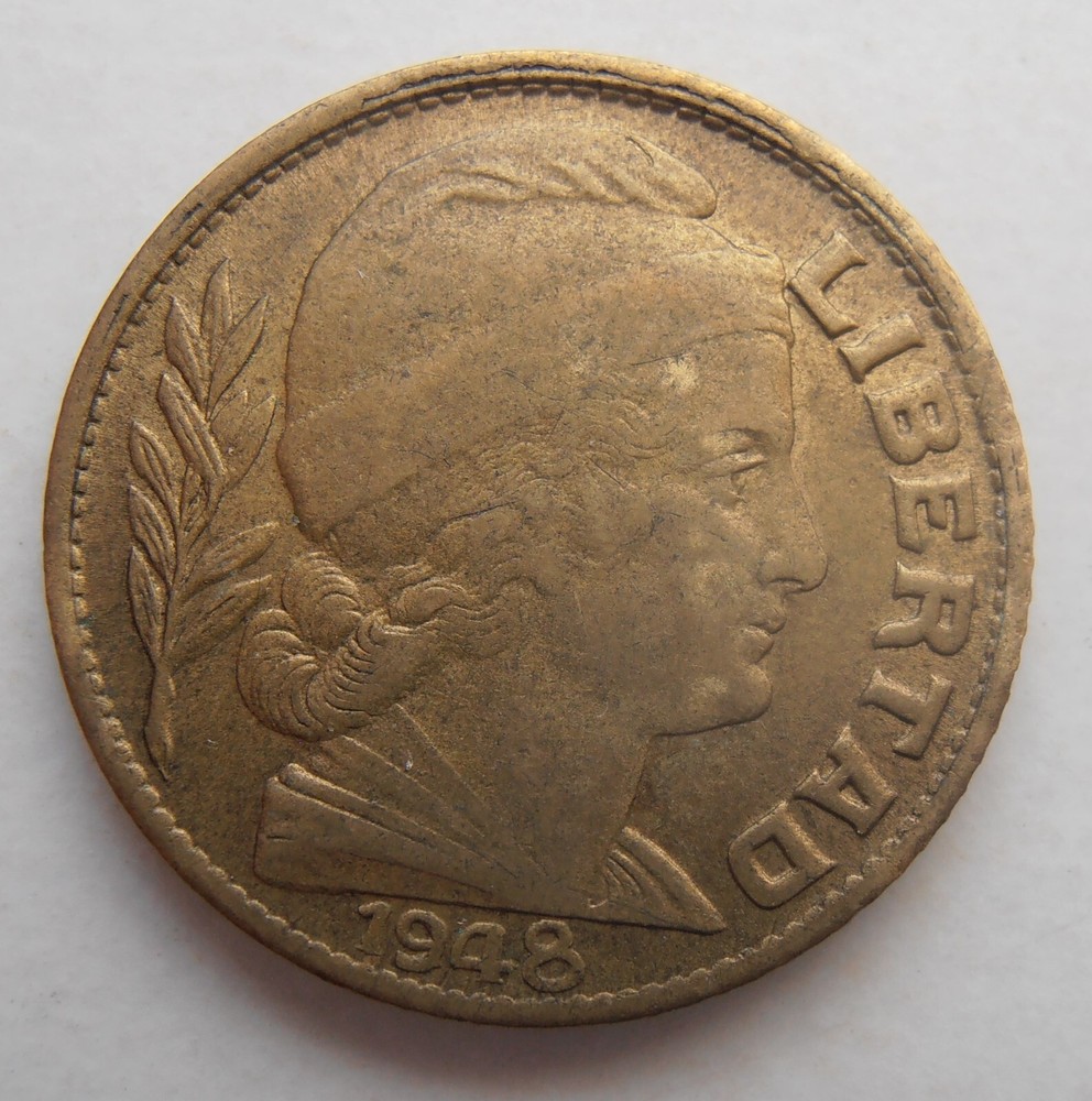 ARGENTINA 10 CENTAVOS 1948