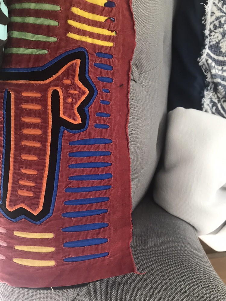 Mola Folk Art ~ Hand Sewn ~ Eagle