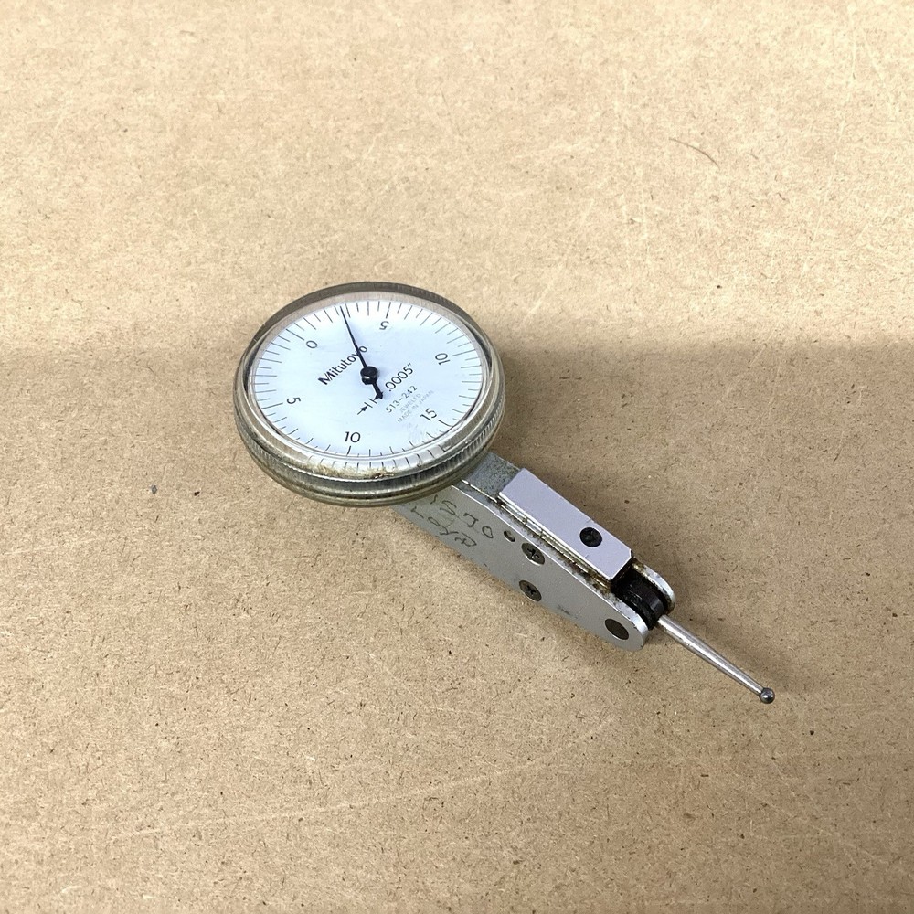 Mitutoyo Dial Test Indicator .0005” 513-242 Gage ID: 1570 Untested