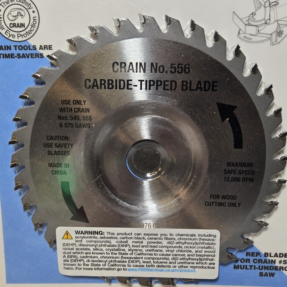 Crain N 556 Carbide Tip Blade