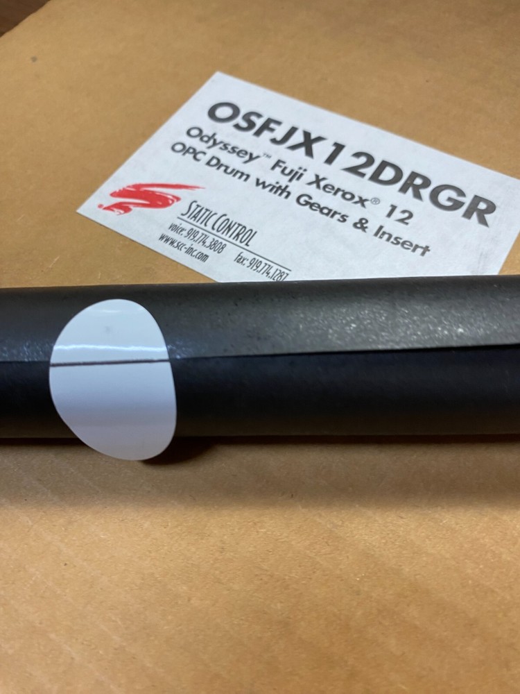 5 Pack Static Control Drum Roller W/ Gears & Insert For Fuji Xerox 12