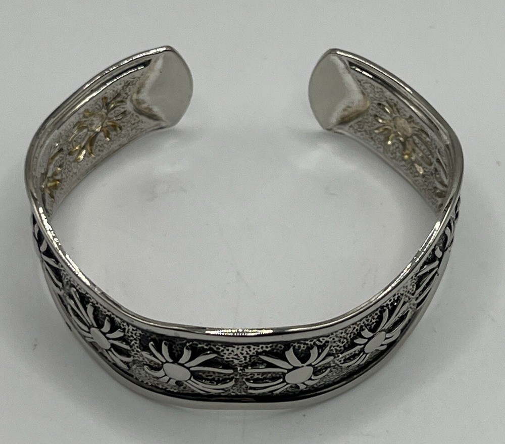 Floral Cuff Bracelet
