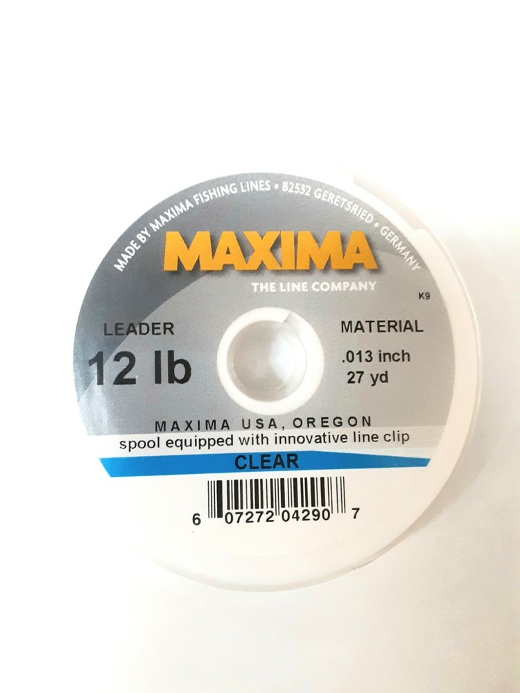 Maxima Leader 27yd Spool Clear