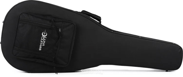 Luna Lightweight Folk/Parlor Case - Black