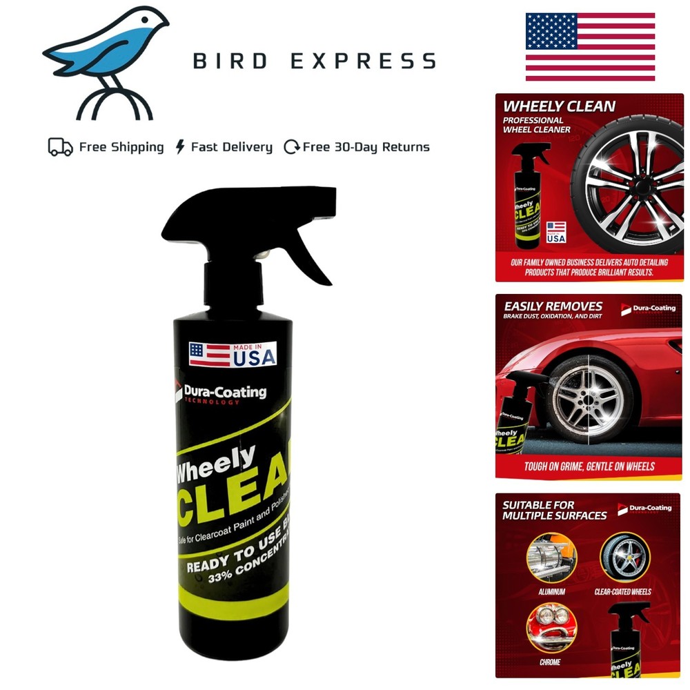 Wheely Clean - Professional Wheel Cleaner | Highly Effective for Chrome