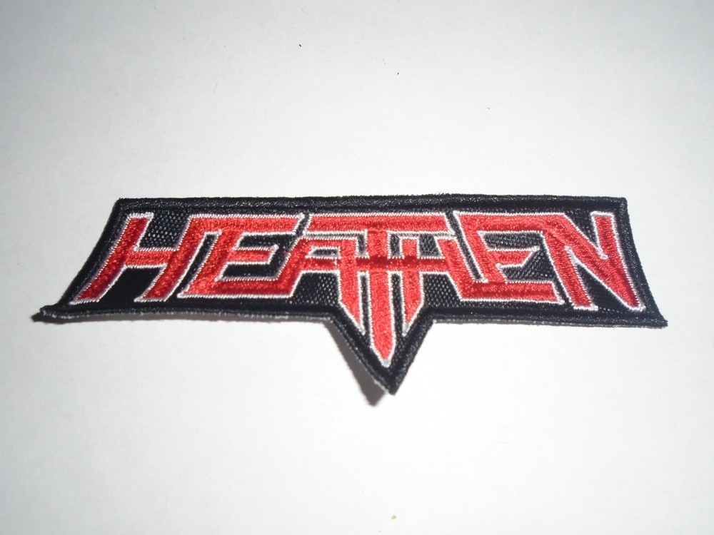 HEATHEN THRASH METAL EMBROIDERED PATCH