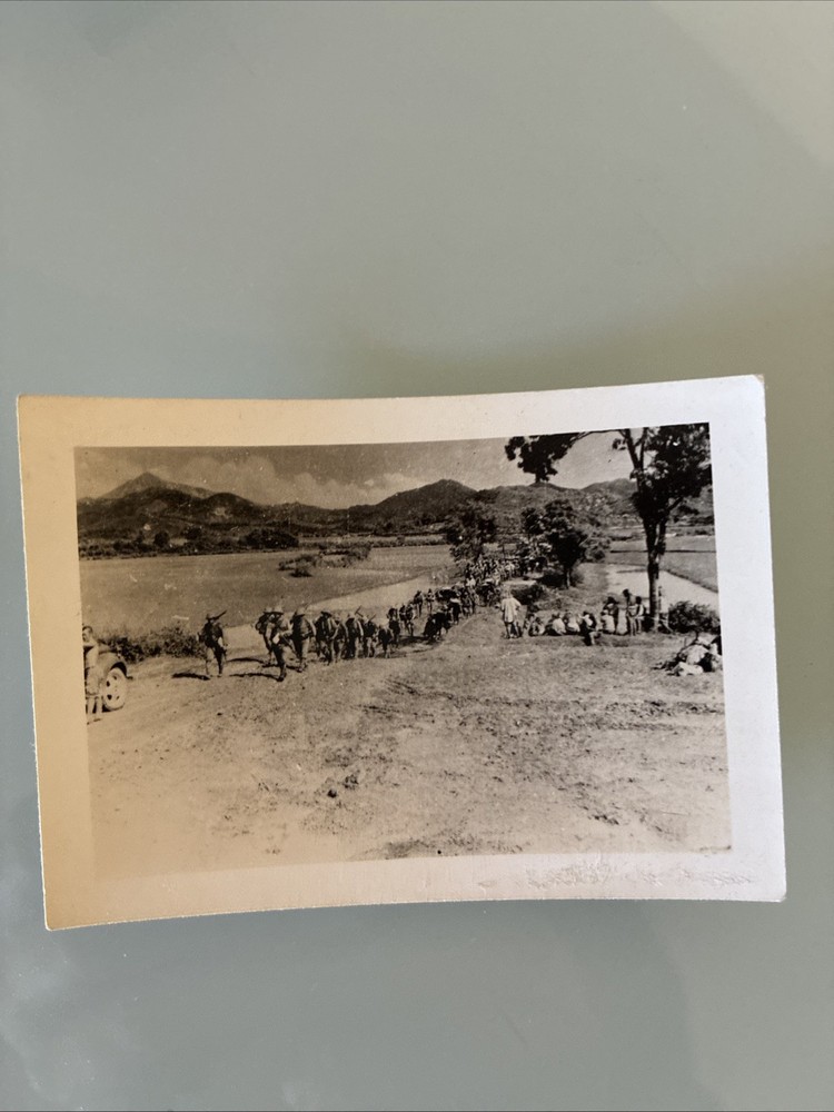 WWII LOT PHOTOS DOCUMENTS NOTCHED DOG TAGS