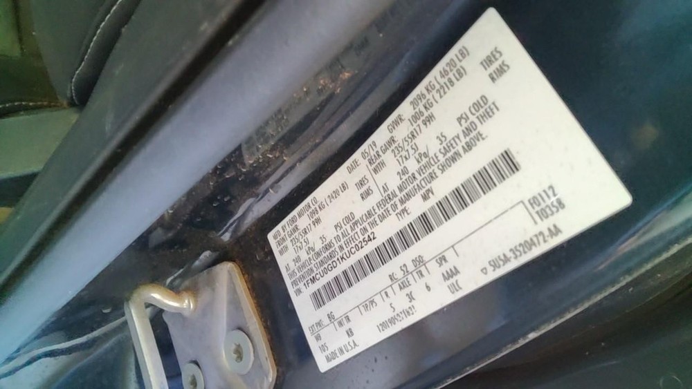 Used A/C Selector Switch fits: 2019 Ford Escape front automatic temperature cont