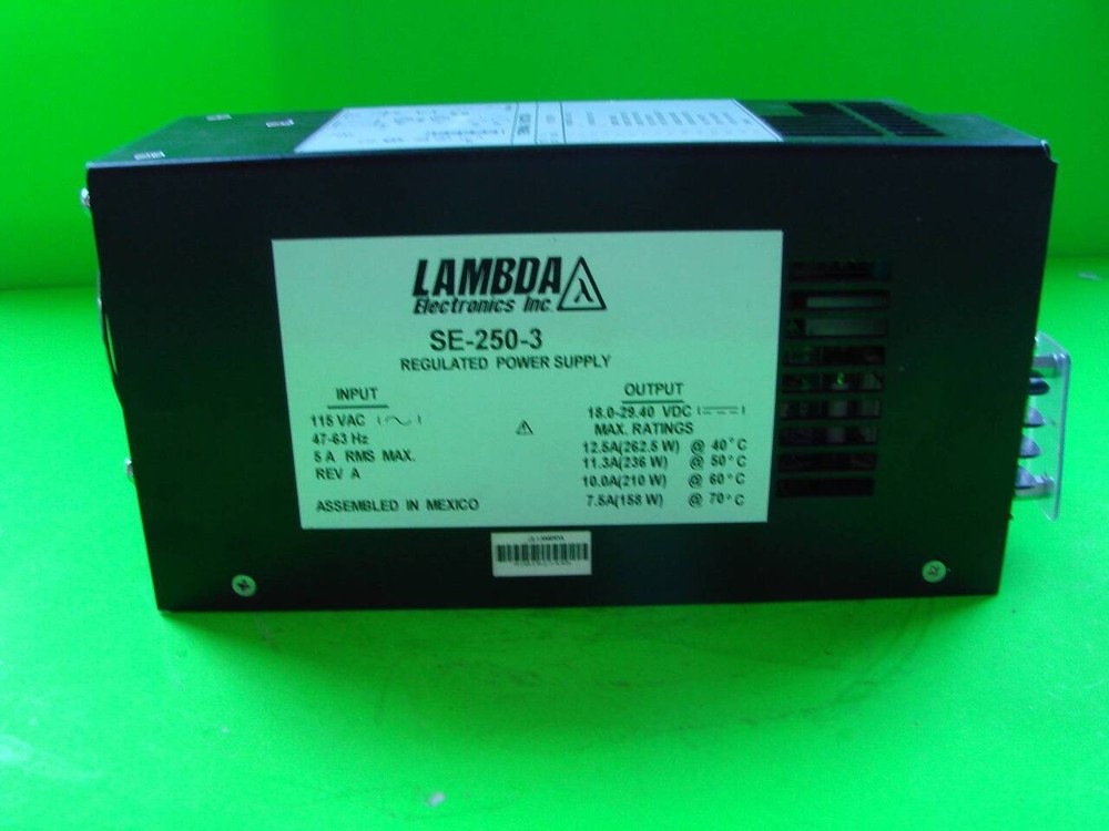 LAMBDA Power Supply SE-250-3 Used #10214