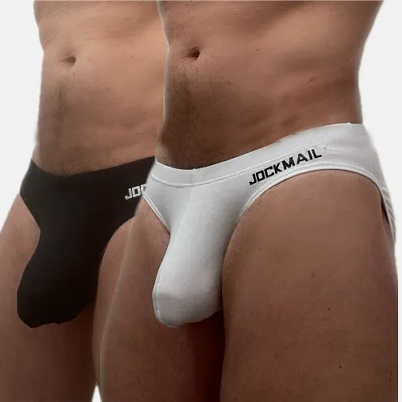 Jockmail Sexy Men's Underwear Briefs U convex Pouch Design Cotton Underpants US