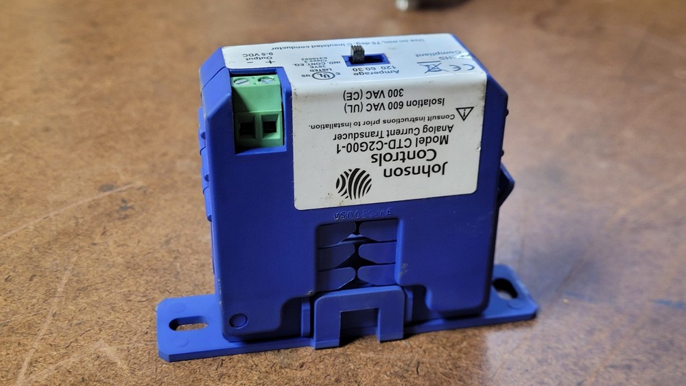 Johnson Controls CTD-C2G00-1 Analog Current Transducer 0-5 VDC Output