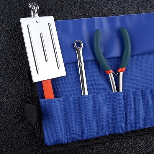 Telescoping Auto Inspection Mirror 360° Swivel Head Rectangular 19.5"-Orange