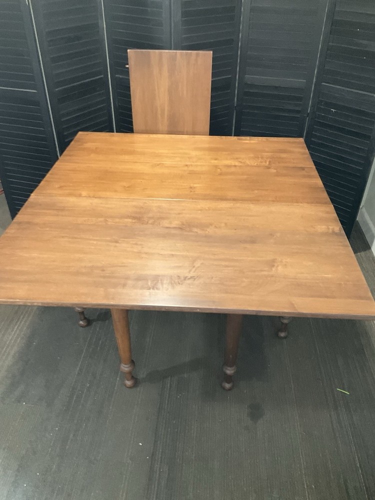 Willett Solid Lancaster County Maple Drop Leaf Table Gateleg W/Leaf 86" X 42" EX