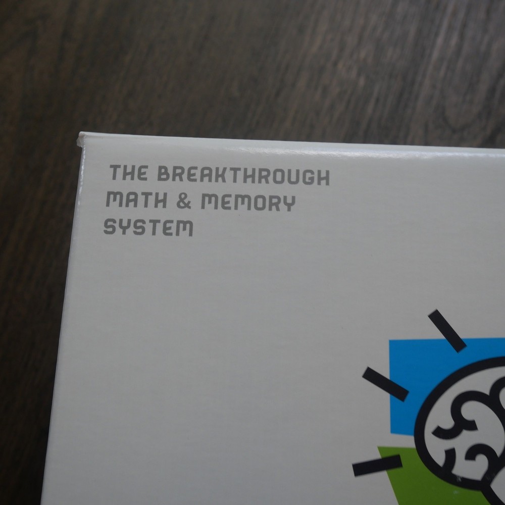 NEW Brainetics Breakthrough Math & Memory Educational Program System 7 DVDs