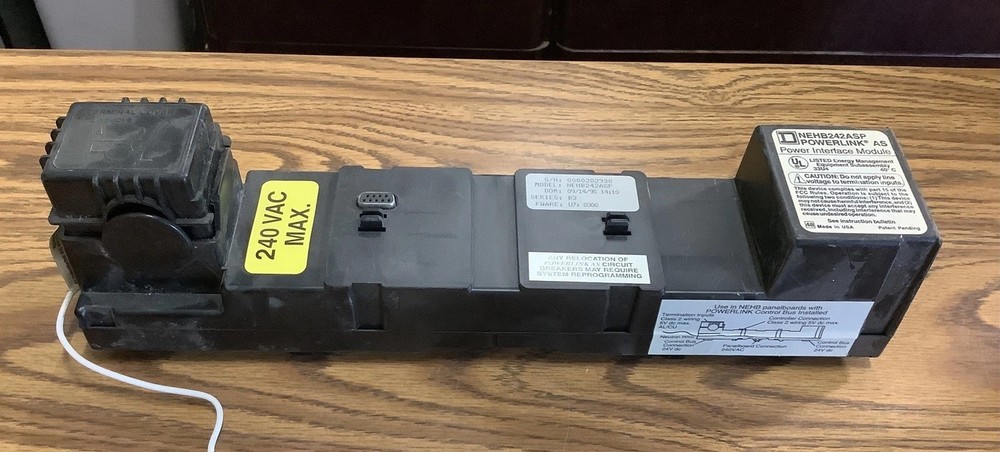 SQUARE D POWERLINK AS POWER INTERFACE MODULE NEHB242ASP 250V