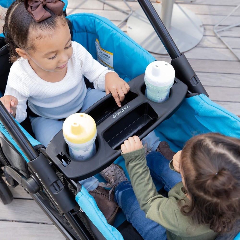 Expedition 2-in-1 Stroller Wagon Plus, Ultra Grey