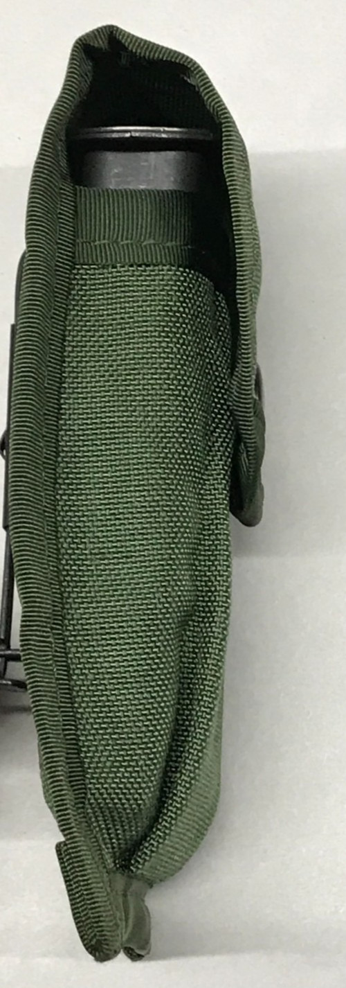 Olive Drab Single Pistol Mag Pouch ALICE Sterile Old Gen Military Type NOS