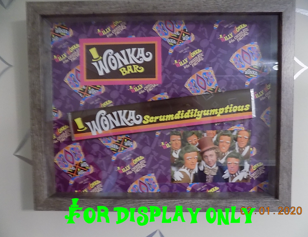 Willy Wonka & Chocolate Factory Replica Scrumdiddlyumptious Bar
