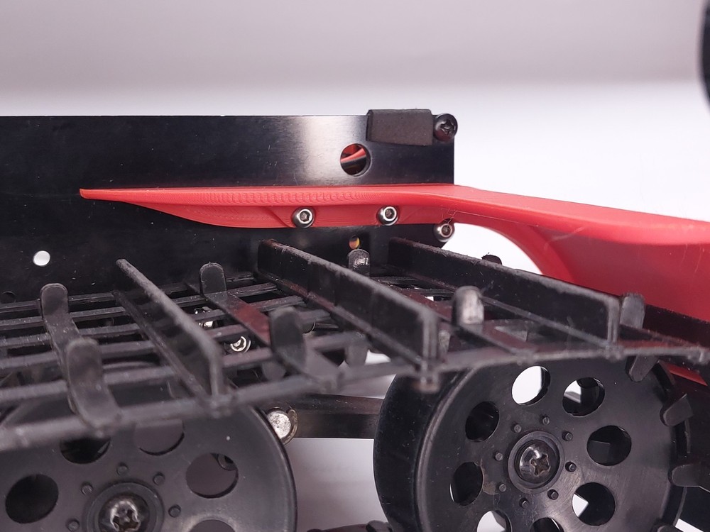 Kyosho Blizzard SCALE snow guard/flaps SC - w/ rubber flaps