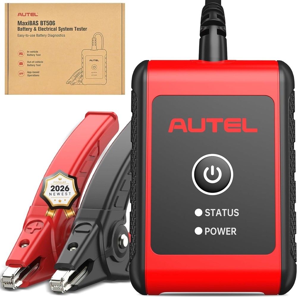 2026 Battery Load Tester - 100-2000 CCA Performance Scan Tool for All Vehicles