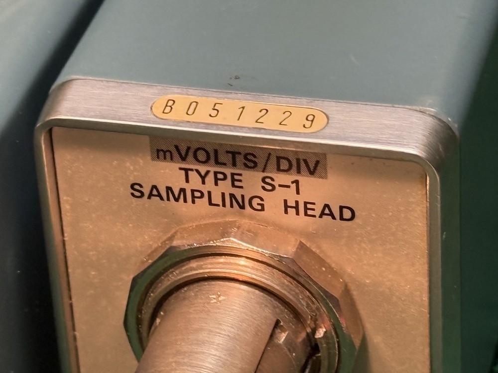 TEKTRONIX 386-1337-01 OSCILLOSCOPE PROBE SAMPLING HEAD TYPE S-1