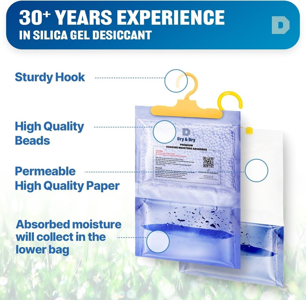 Effective Moisture Absorbers Dehumidifiers 4 Pack - Fresh 7 oz Solution for Home