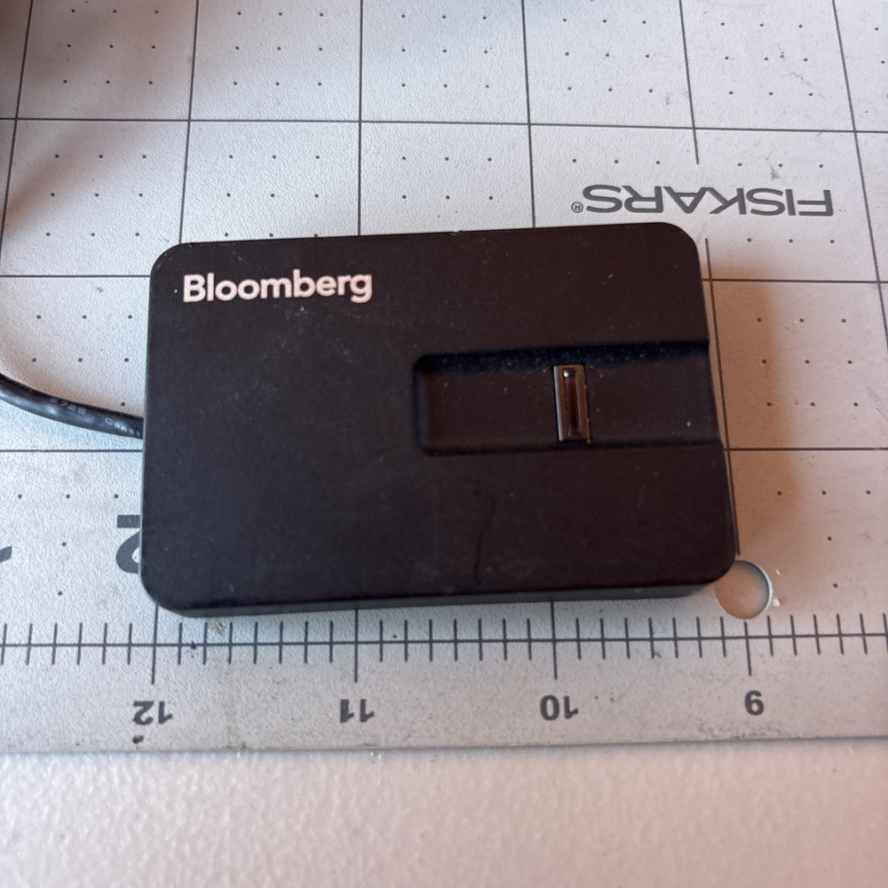Bloomberg Anywhere B-Unit Fingerprint Sensor Biometric Authentication Device