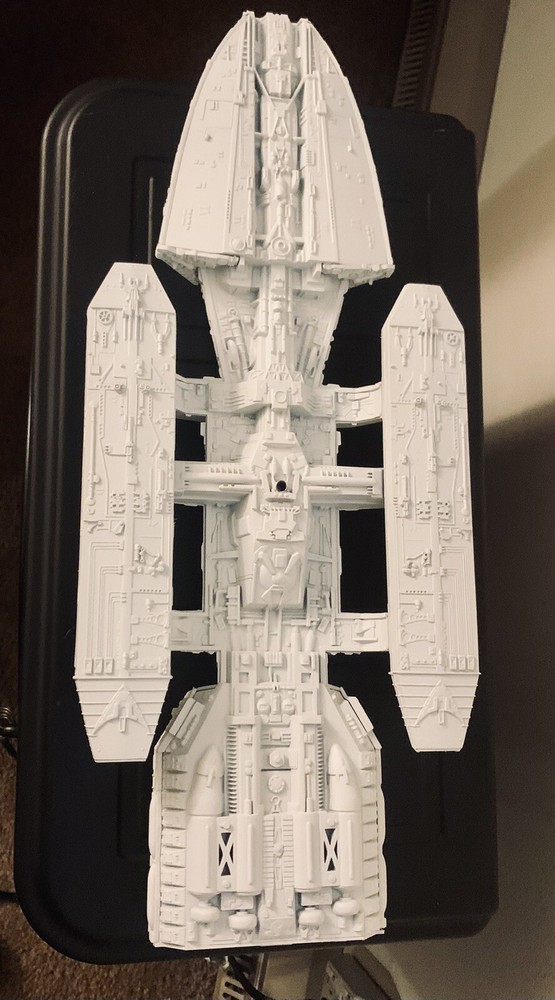 Battlestar Galactica Authentic old style ship from 1978 , Built Model