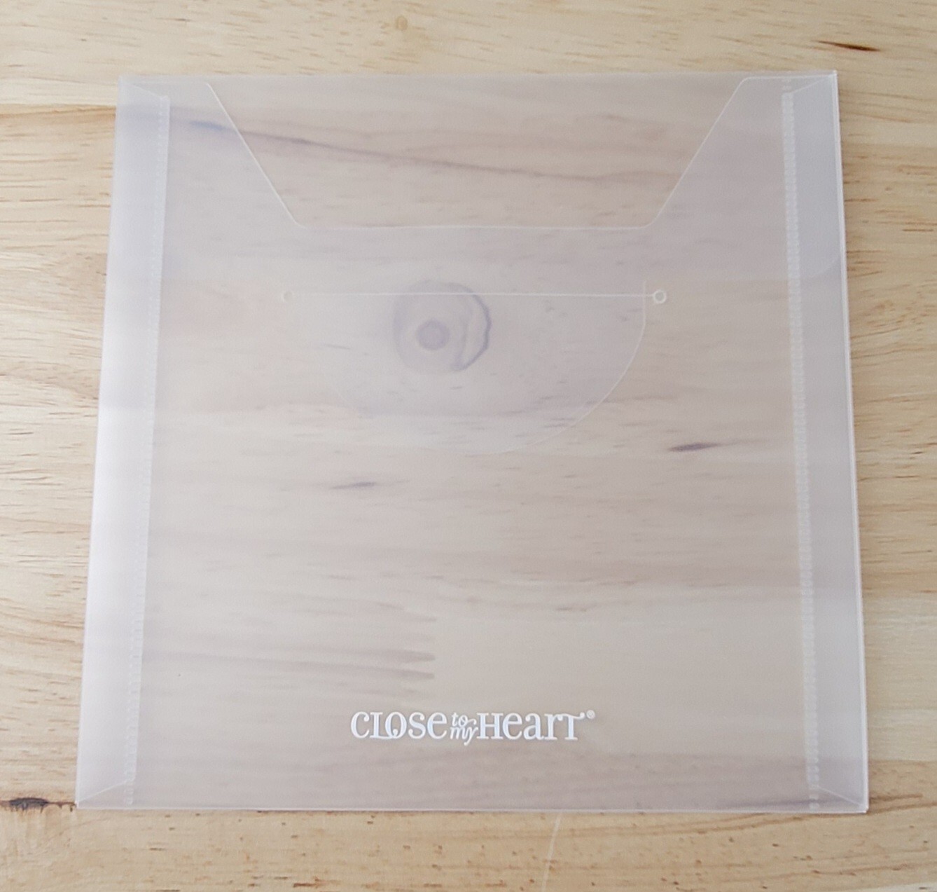 Close To My Heart 6.5"x6.5" PLASTIC STORAGE ENVELOPES Set of 10