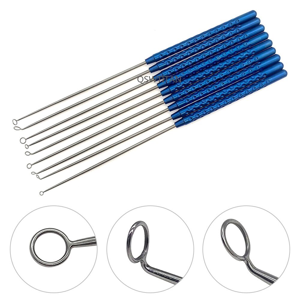 Micro Curette With Ring Tip Ring Curette Microneurosurgery Instruments 1pcs