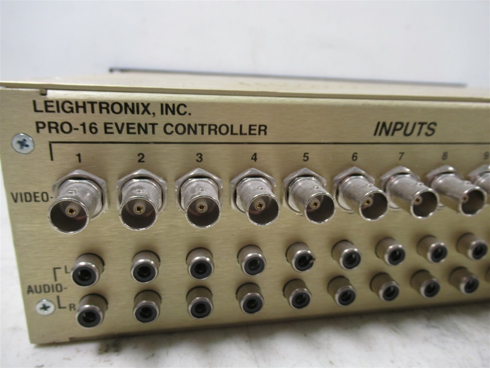Leightronix Pro 16 Event Controller Audio Video Switcher
