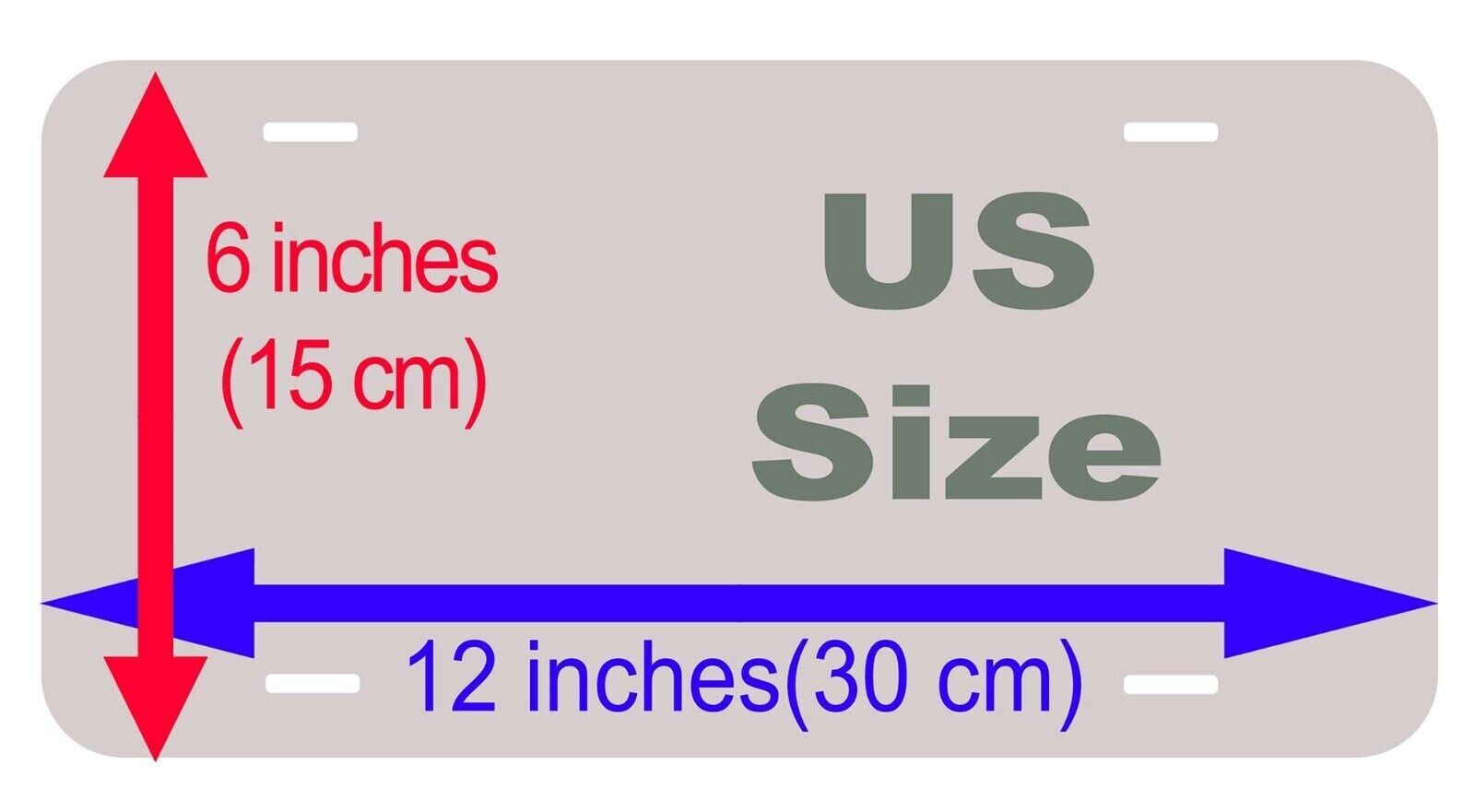 Blue Egypt Novelty Car License Plate