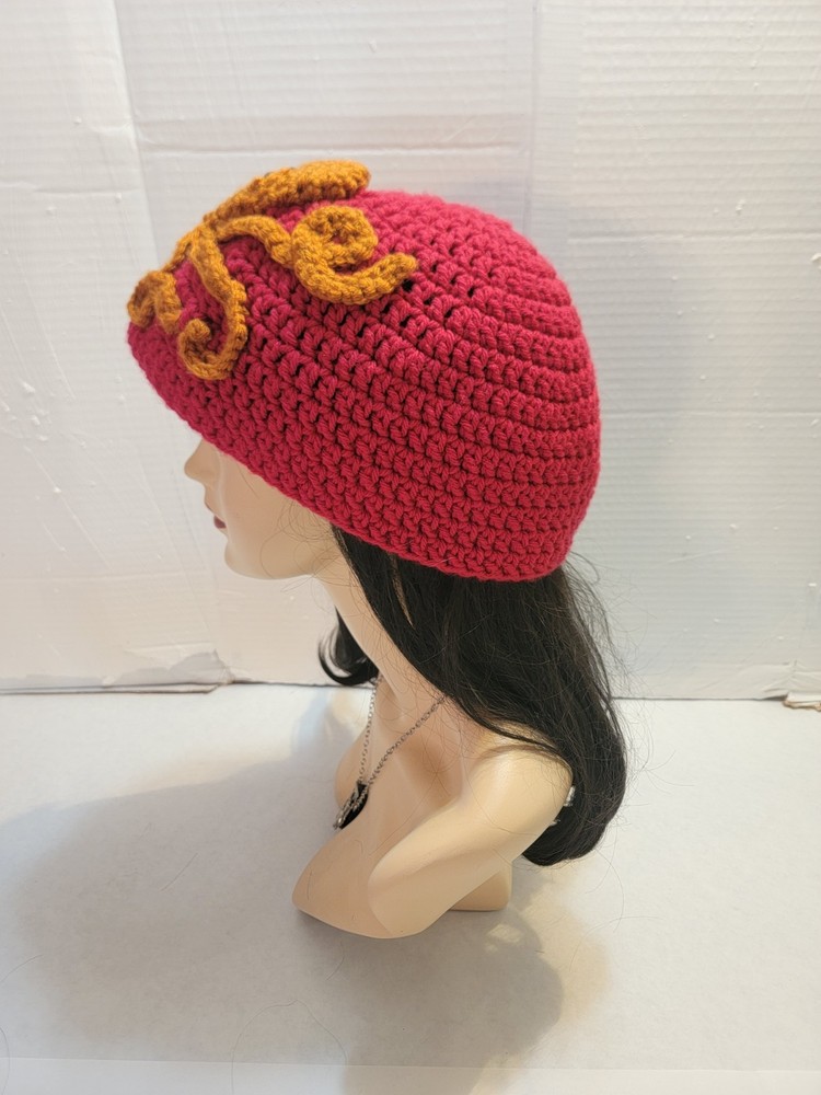 Handmade Crochet Octopus Beanie Hat