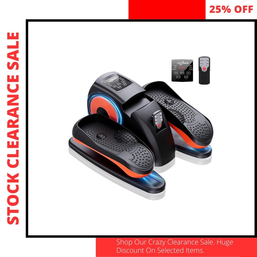 Under Desk Elliptical Machine Electric Leg Exerciser