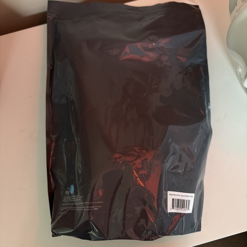 New Ring Plug-In Mount for Floodlight Cams - White