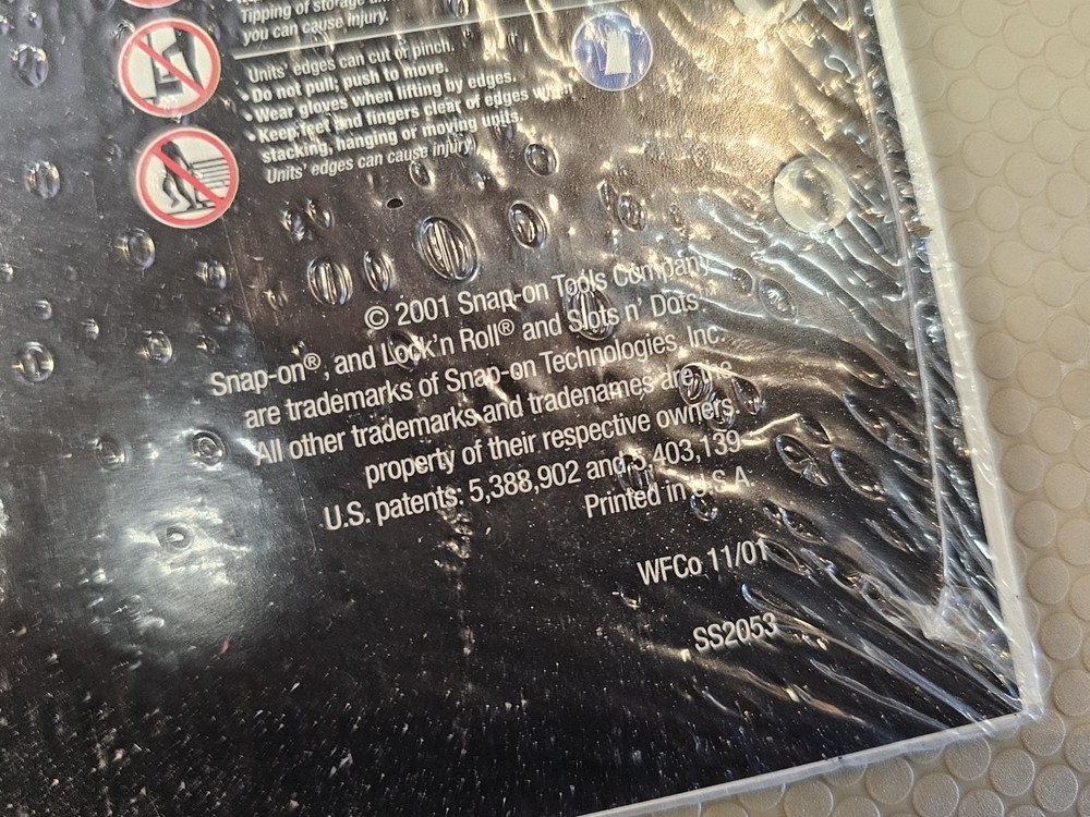 NEW Snap-On Tools KRL Tool Box Owner's Manual Unopened