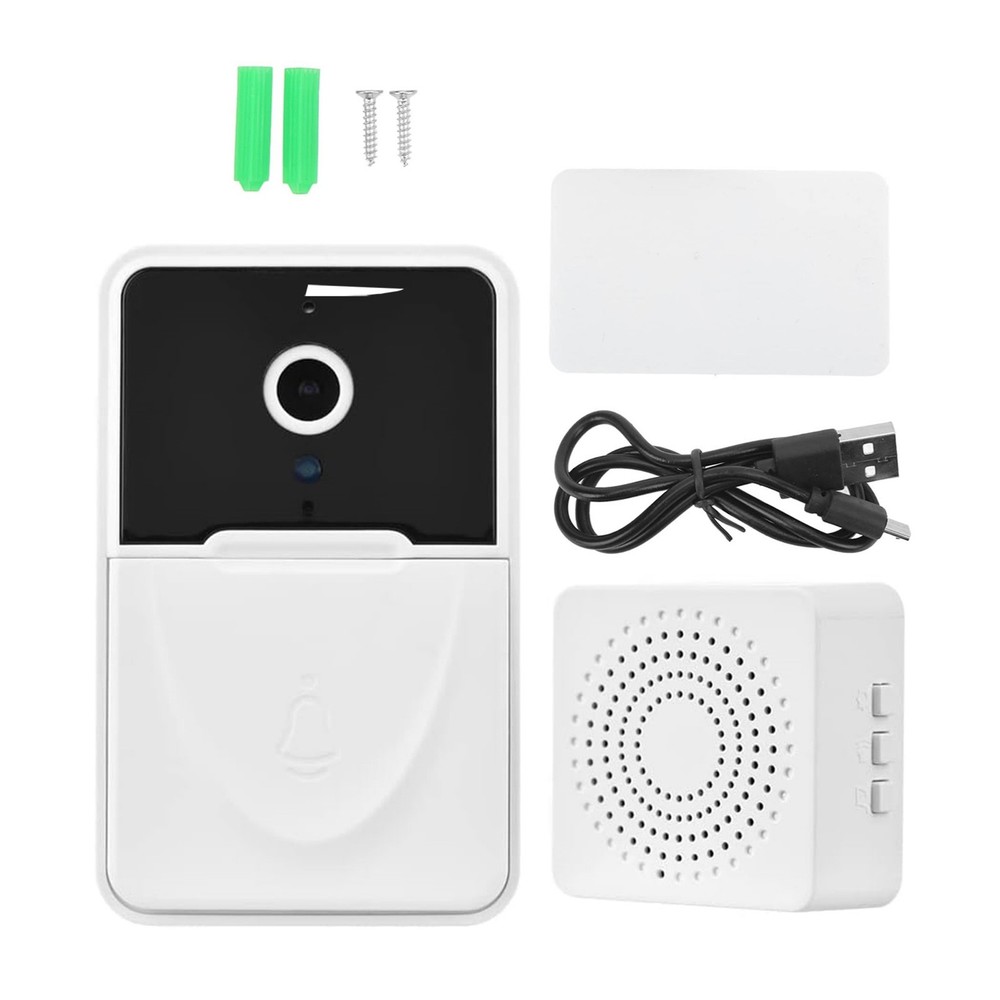 Wireless Doorbell Camera WiFi Video Intercom Security With Motion Detection