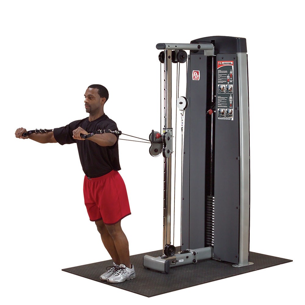 Body-Solid ProDual Cable Column Machine with 210 lb. Stack