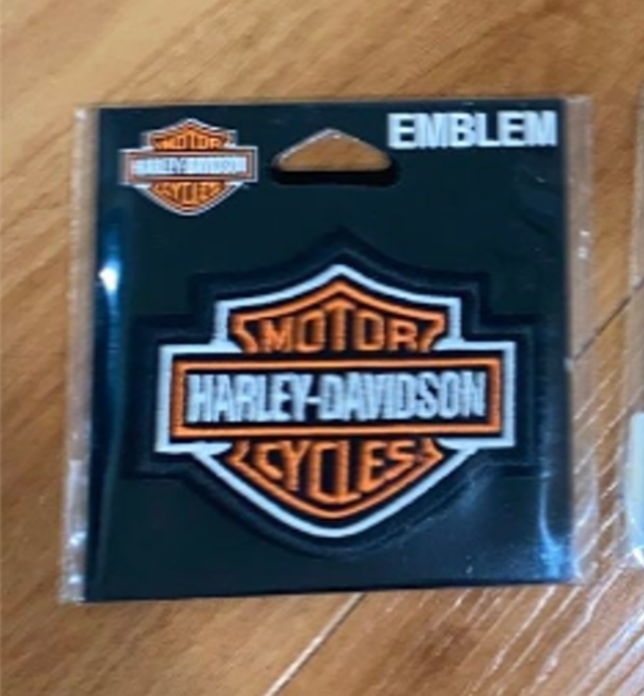 Harley Davidson Bar & Shield Patch