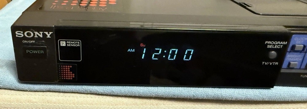 Vintage Sony Tuner Timer Unit TT-V8U VIDEO8 Tested