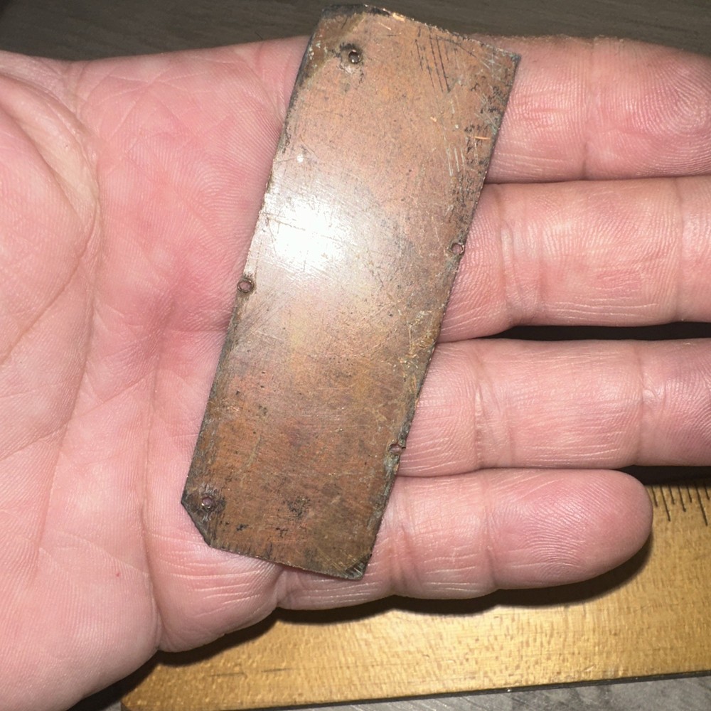 Printing Block “ Old Copper Fire Extinguisher “