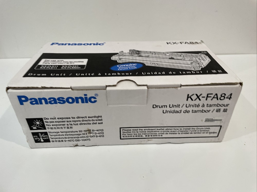 Genuine Panasonic KX-FA84 Drum Unit Open Box