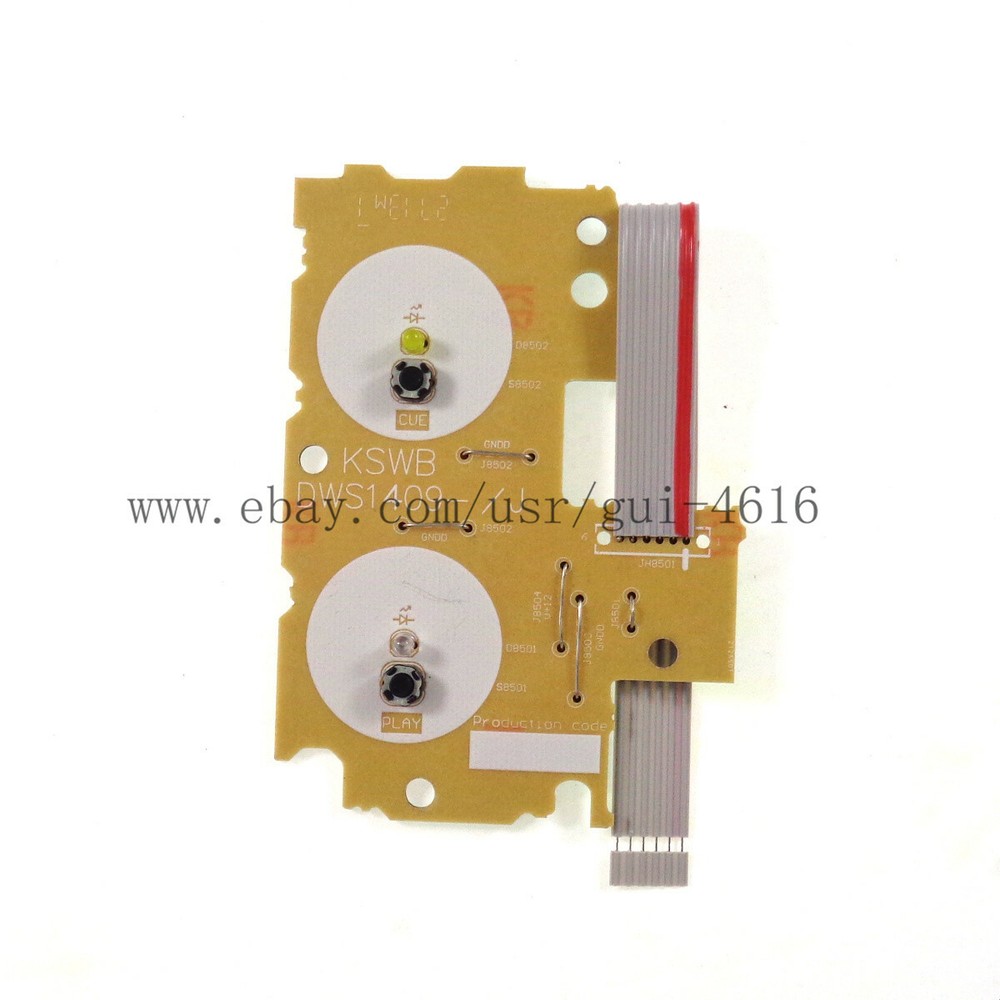 CDJ 2000 KSWB PLAY PAUSE&CUE SWITCH PCB ASSEMBLY( DWS1409) +10Pcs buttom yellow
