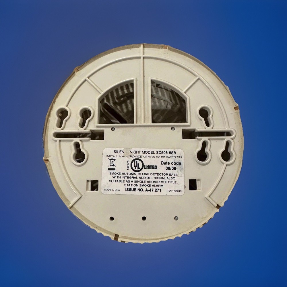 Silent Knight SD505-6SB Addressable Sensor Sounder Base