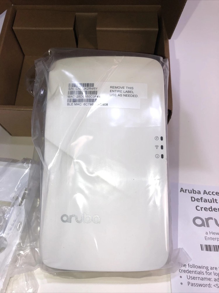 ARUBA Barely Used AP303H - Includes New In Package AP 303H & Mounting Bracket