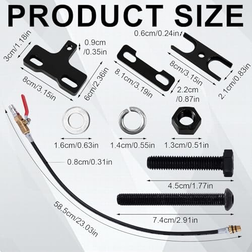 67605 Valve Spring Compressor & Air Valve Holding Hose Tool, Engine Valve