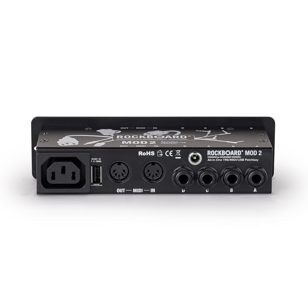 Rockboard MOD2 v2 TRS MIDI USB Patchbay (New V2 - detachable front plate)