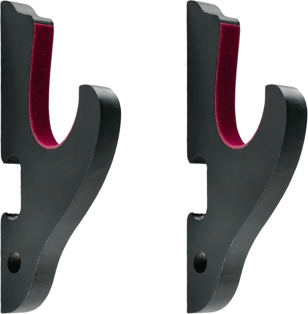2/Set Sword Hook Wall Mount Samurai Sword Hanger Display Holder Adjustable for K