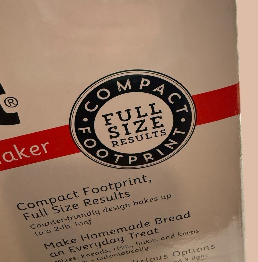 Cuisinart Bread Maker CBK-110P1 Compact Automatic 2 lbs Loaf Bread Machine New