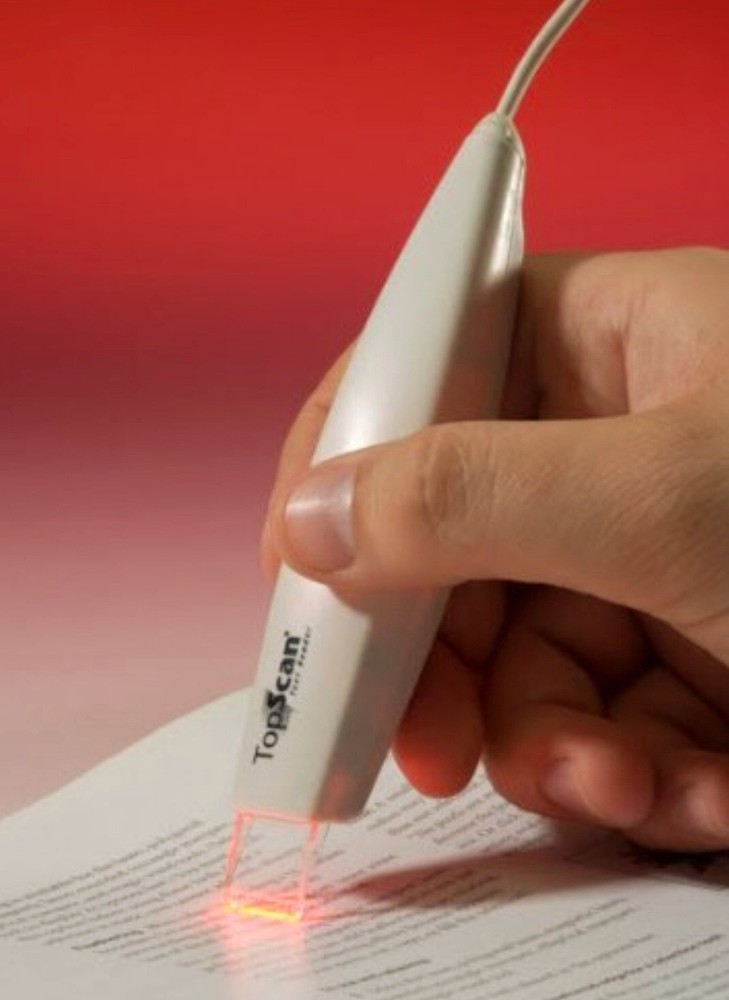 Top Scan Text Reader/Line Reader